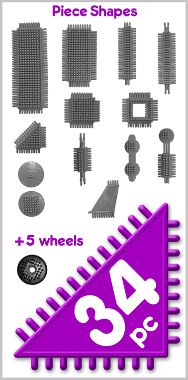 Fun Bricks 34 Piece Set