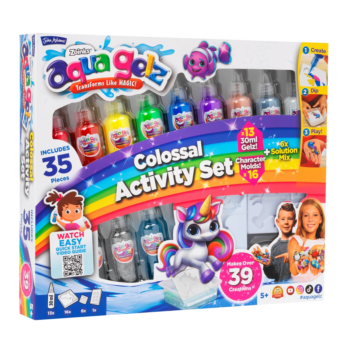 Aqua Gelz Colossal Activity Set – Mega Craft Set