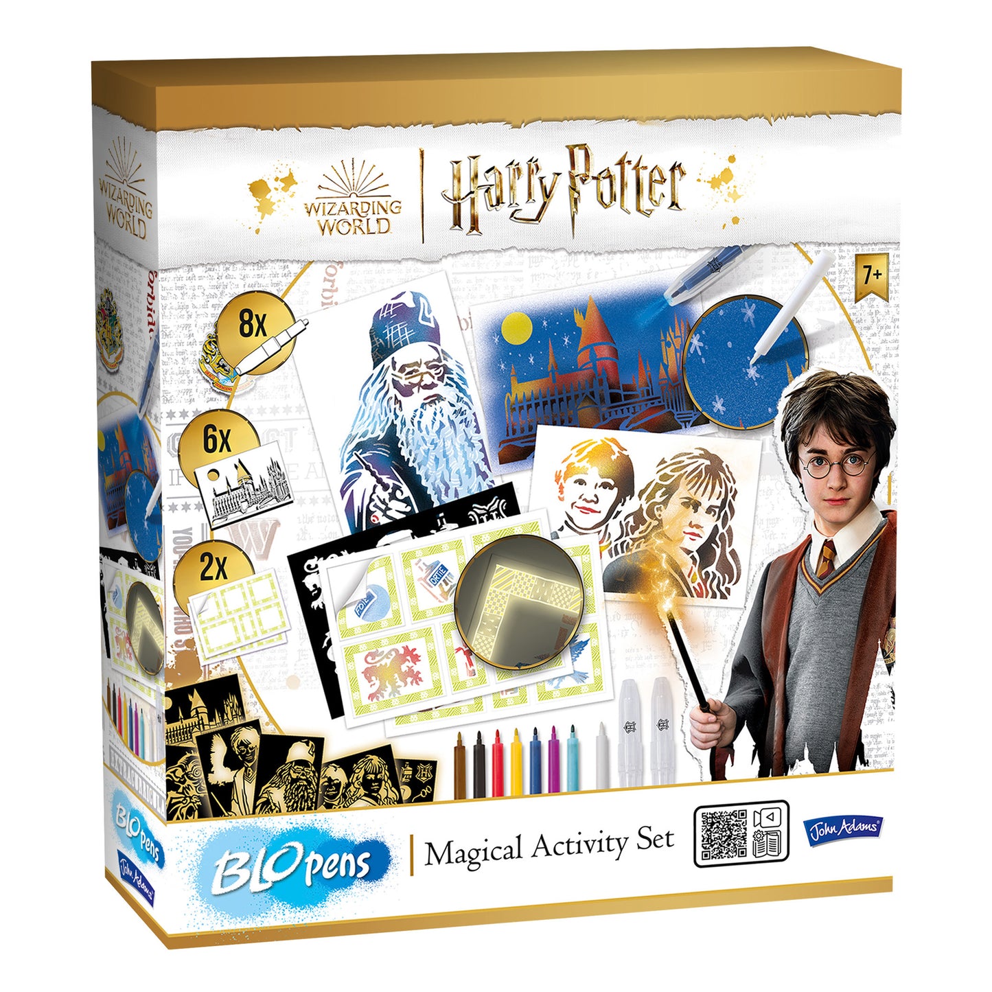 BLOPENS Harry Potter Magical Activity Set – Airbrush Art Kit