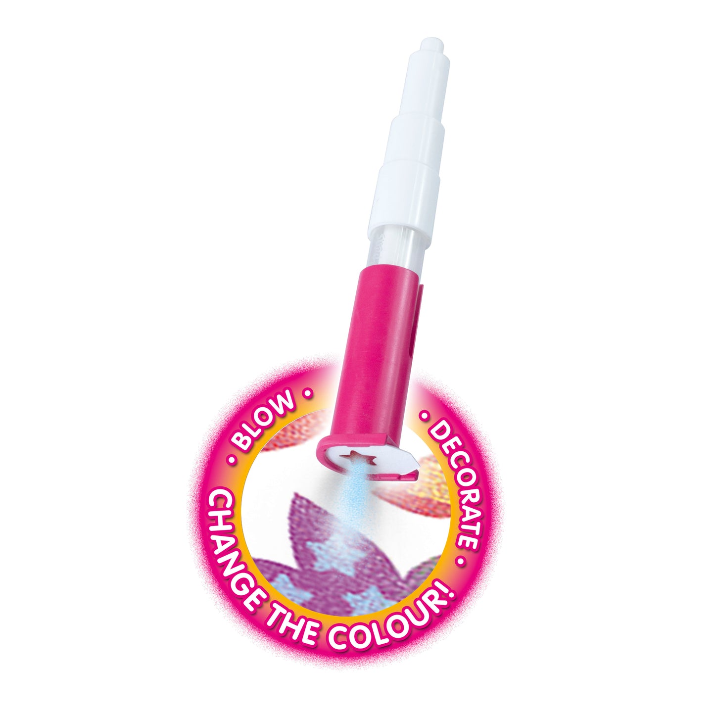 BLOPENS Stencil Magic – Colour-Changing Airbrush Art Kit