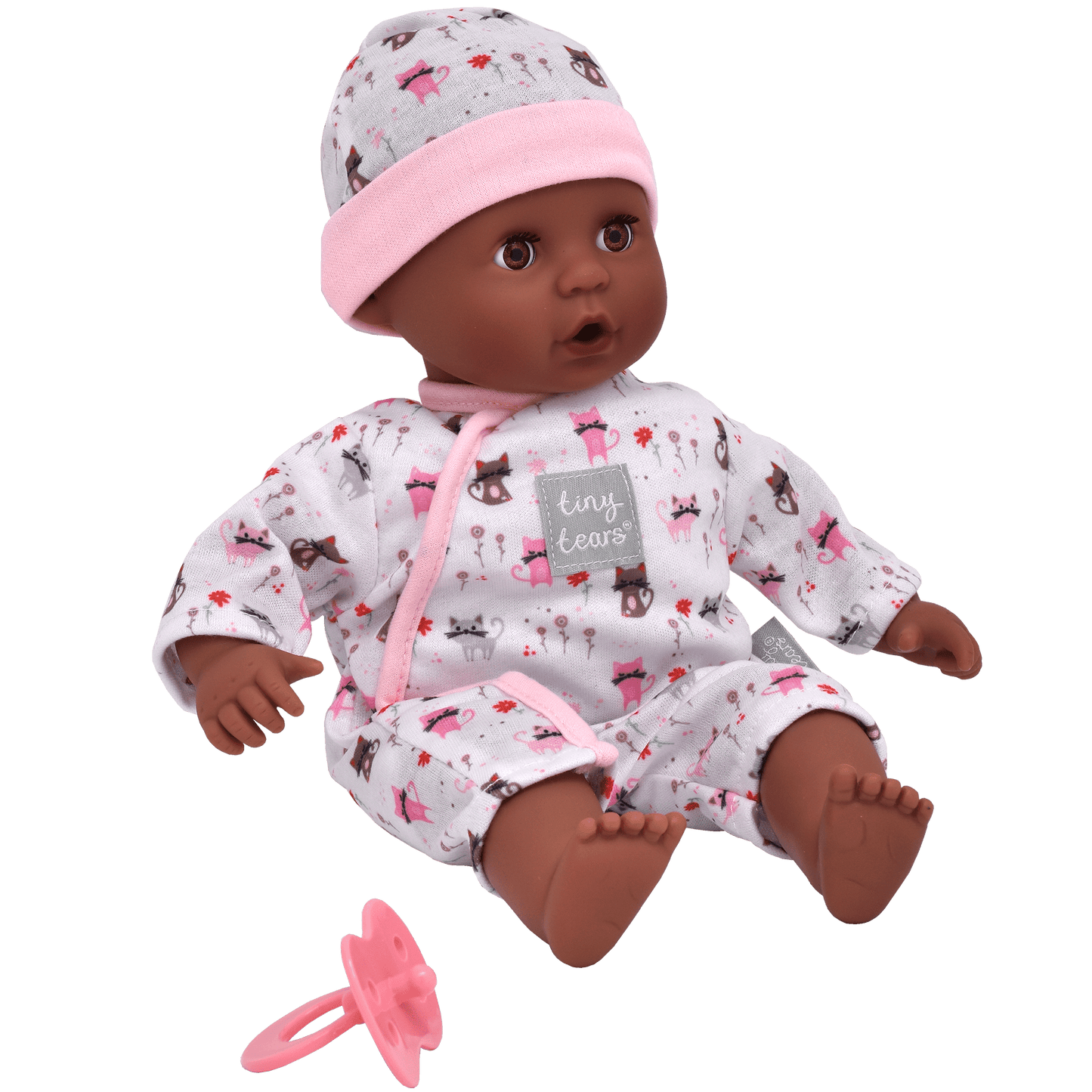 Tiny Tears 12" (30cm) Teeny Baby Doll - Black