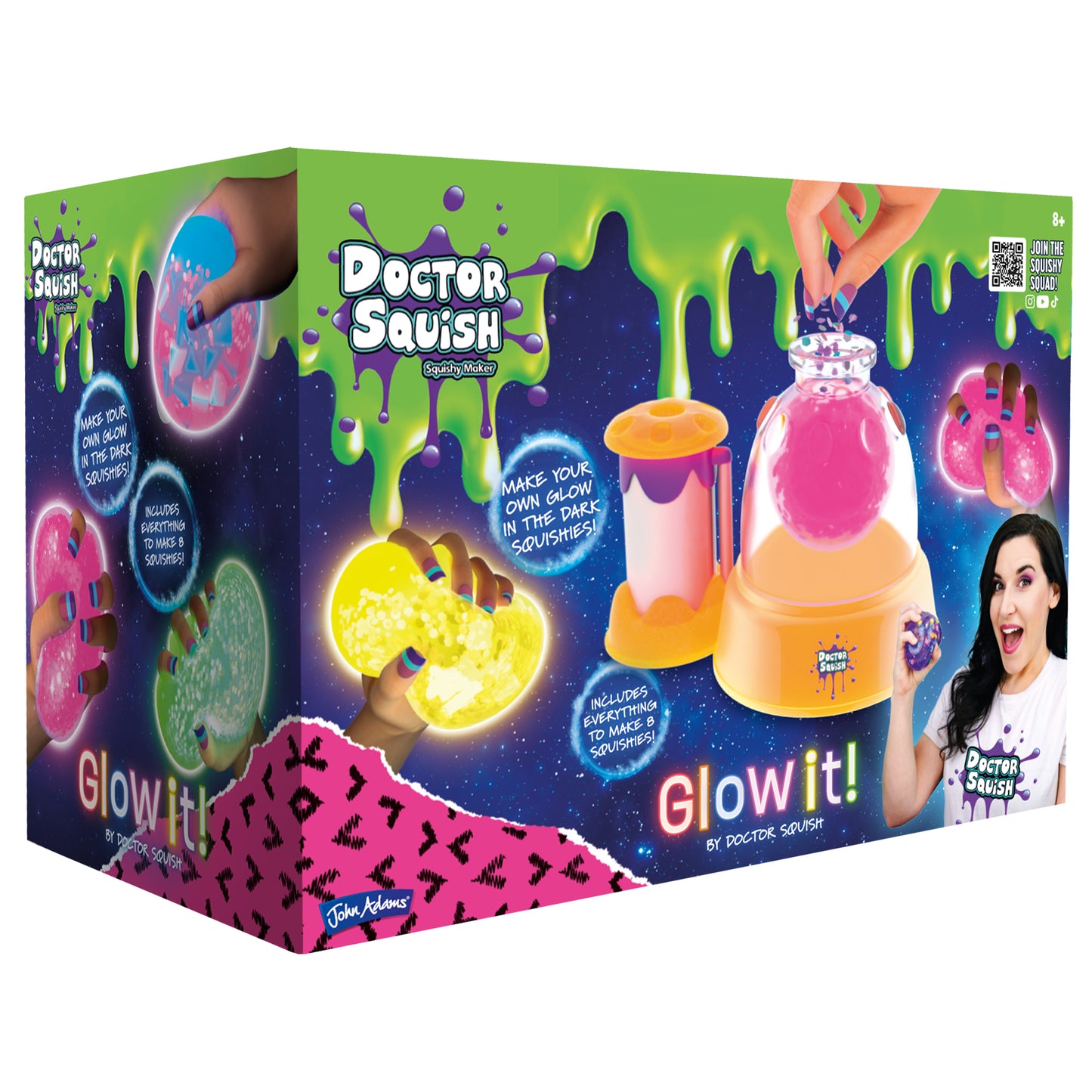 Doctor Squish Glow It Squishy Maker