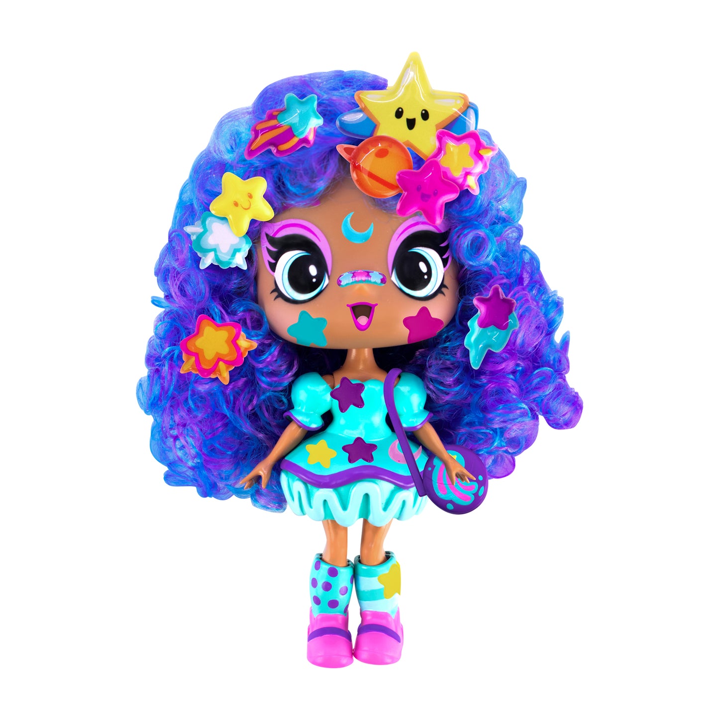 Decora Girlz 5" Fashion Doll – Celestia - with Stickers & Accessories