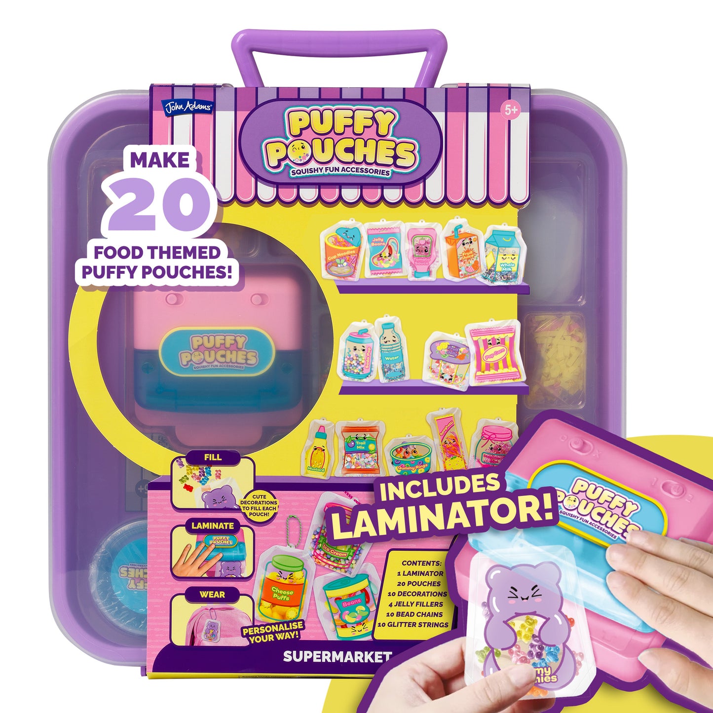 Puffy Pouches Deluxe Set - Supermarket