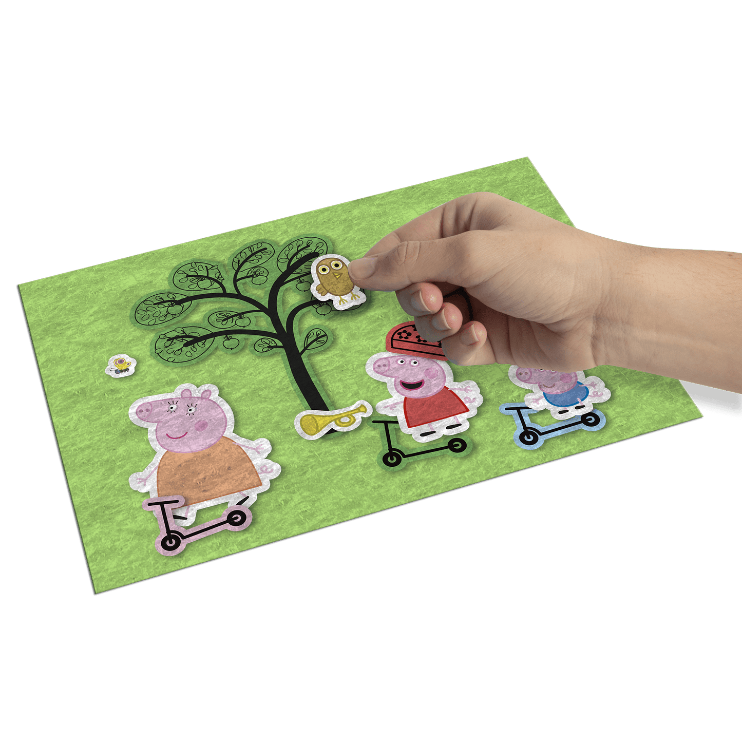 Fuzzy-Felt Peppa Pig Drawer Set