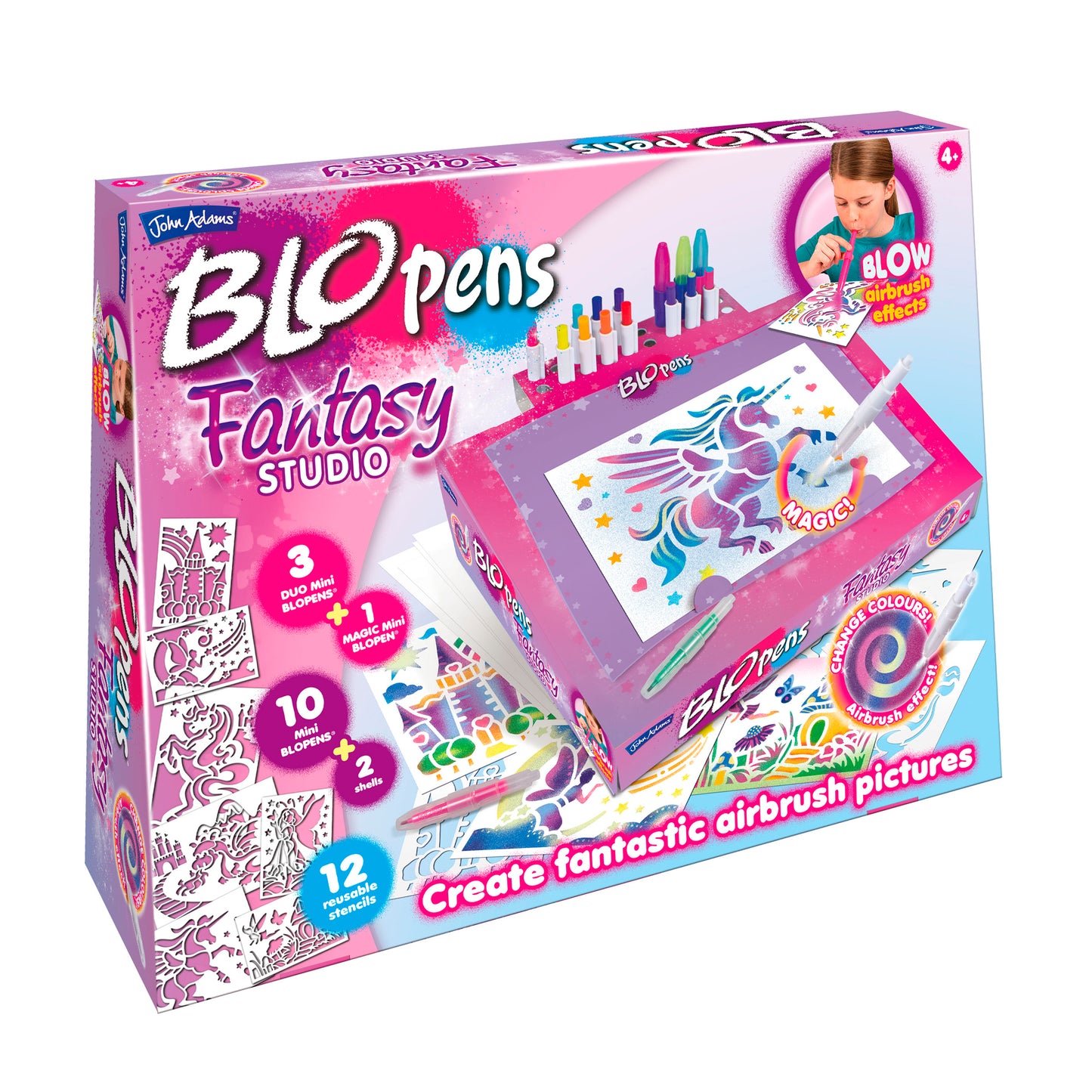 BLOPENS Fantasy Studio – Colour Change Airbrush Art Set