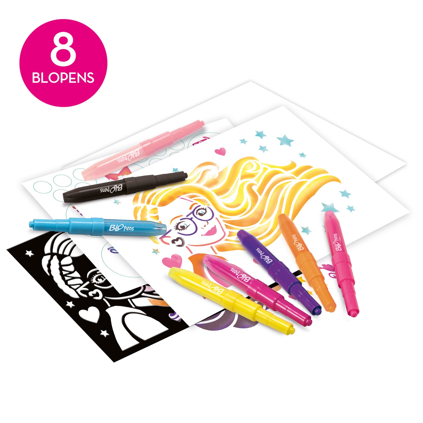 BLOPENS Barbie Activity Workshop – Creative Airbrush Craft Kit