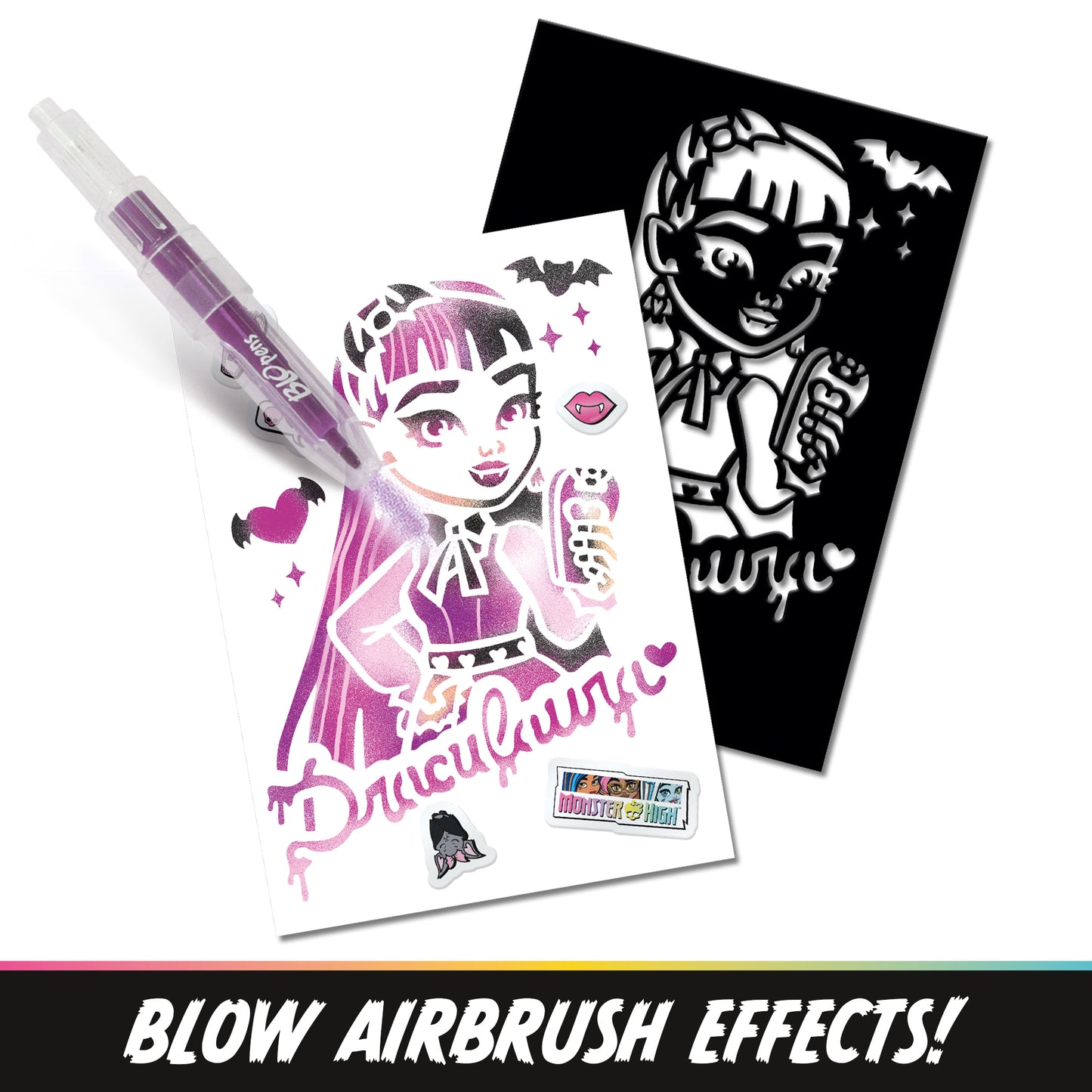BLOPENS Monster High Activity Set – Spooky Art Kit for Kids