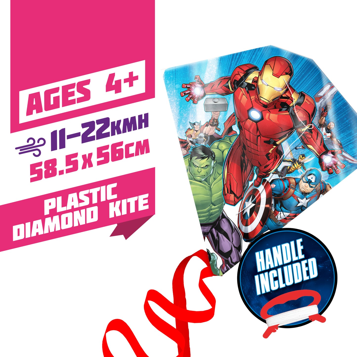 Avengers Plastic Kite