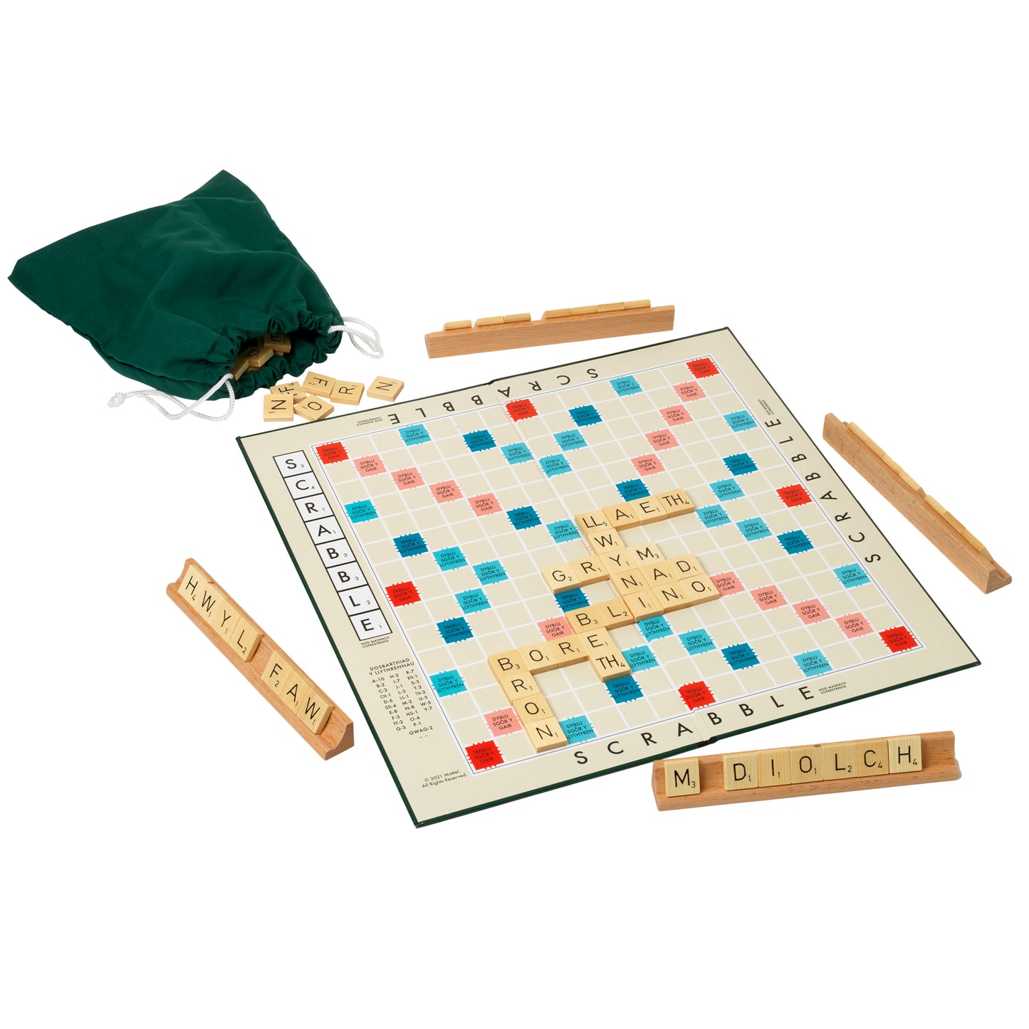 Scrabble Classic Word Game - Welsh Edition
