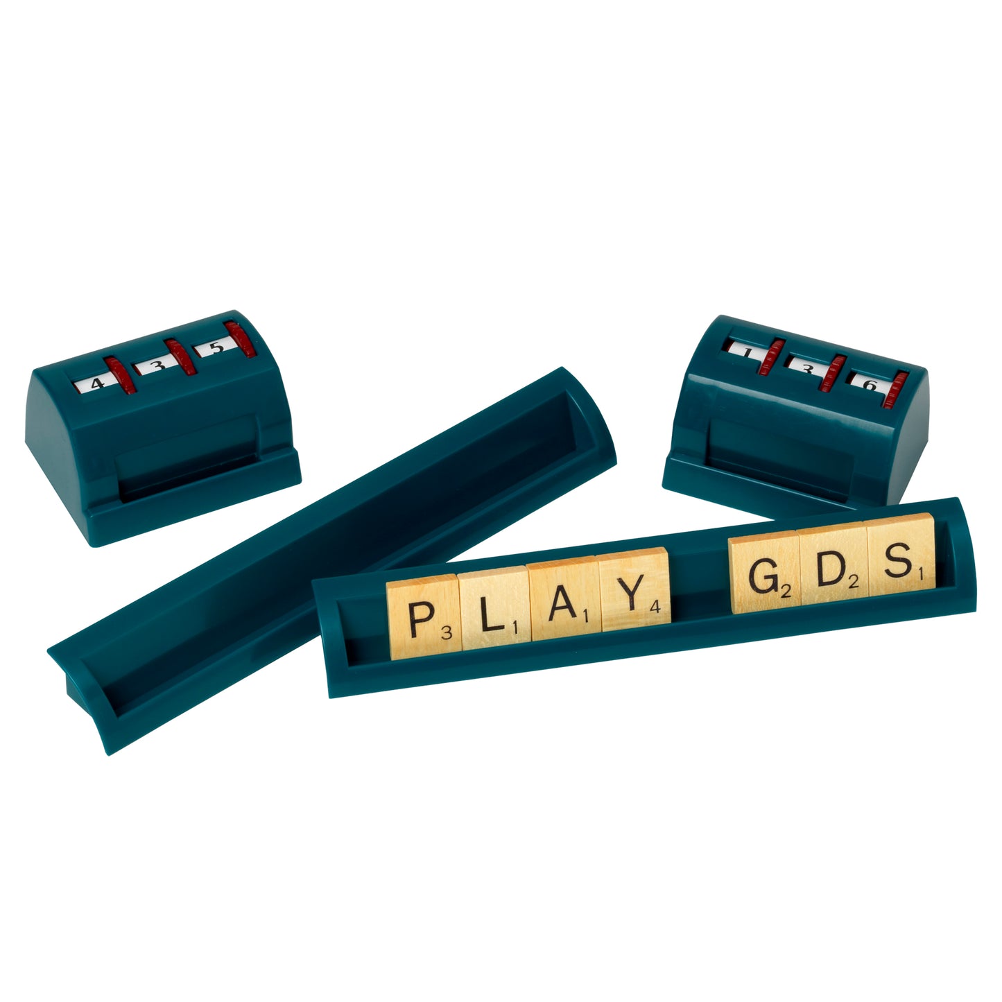 Scrabble Scoring Counters & Racks