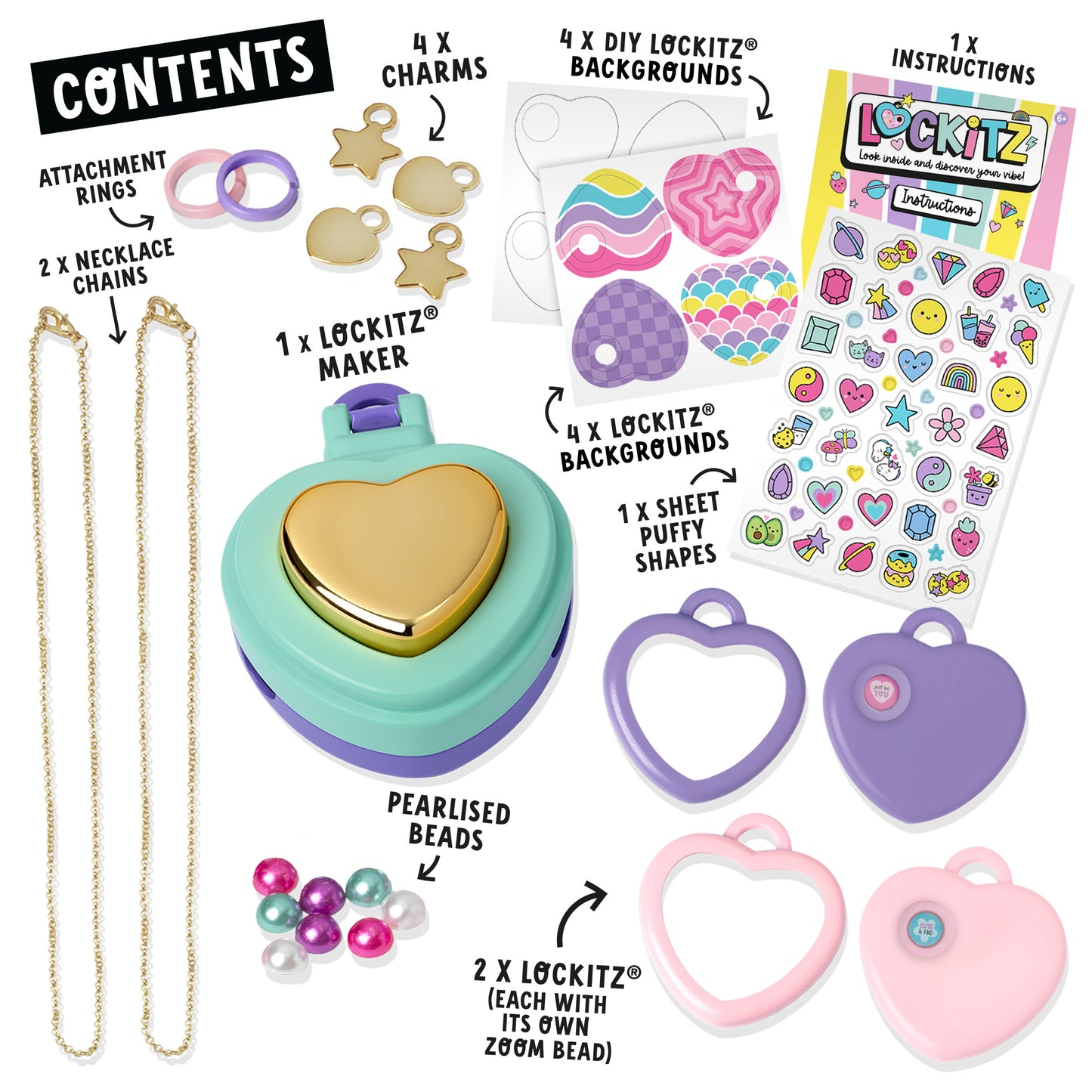 Lockitz Besties Necklace Kit