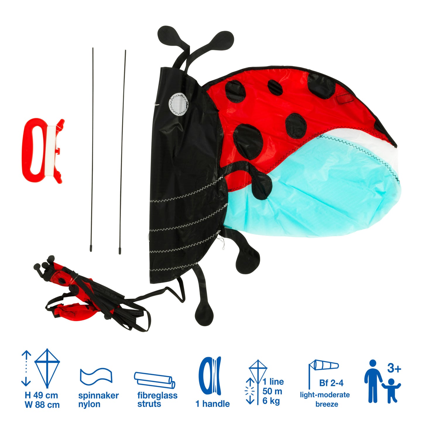 Brookite Ladybird Kite