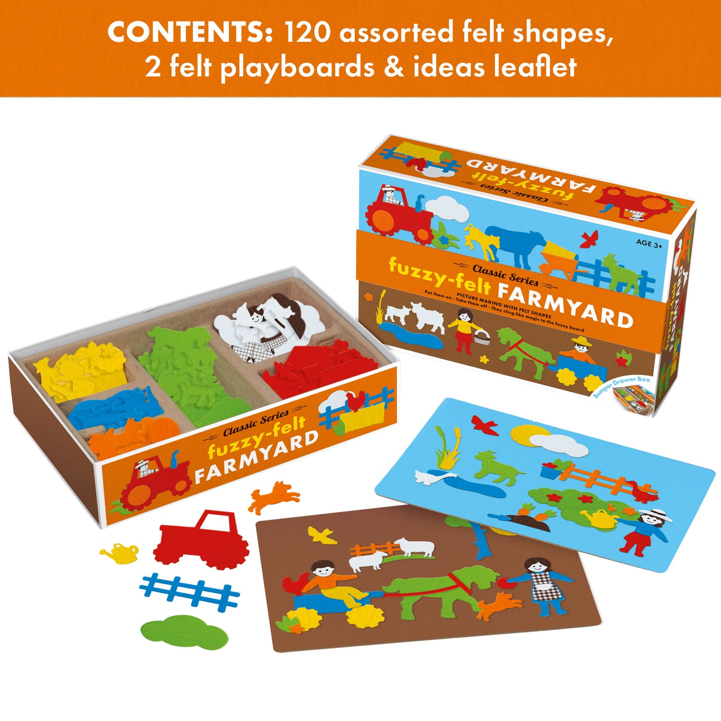 Fuzzy-Felt Classic - Farmyard
