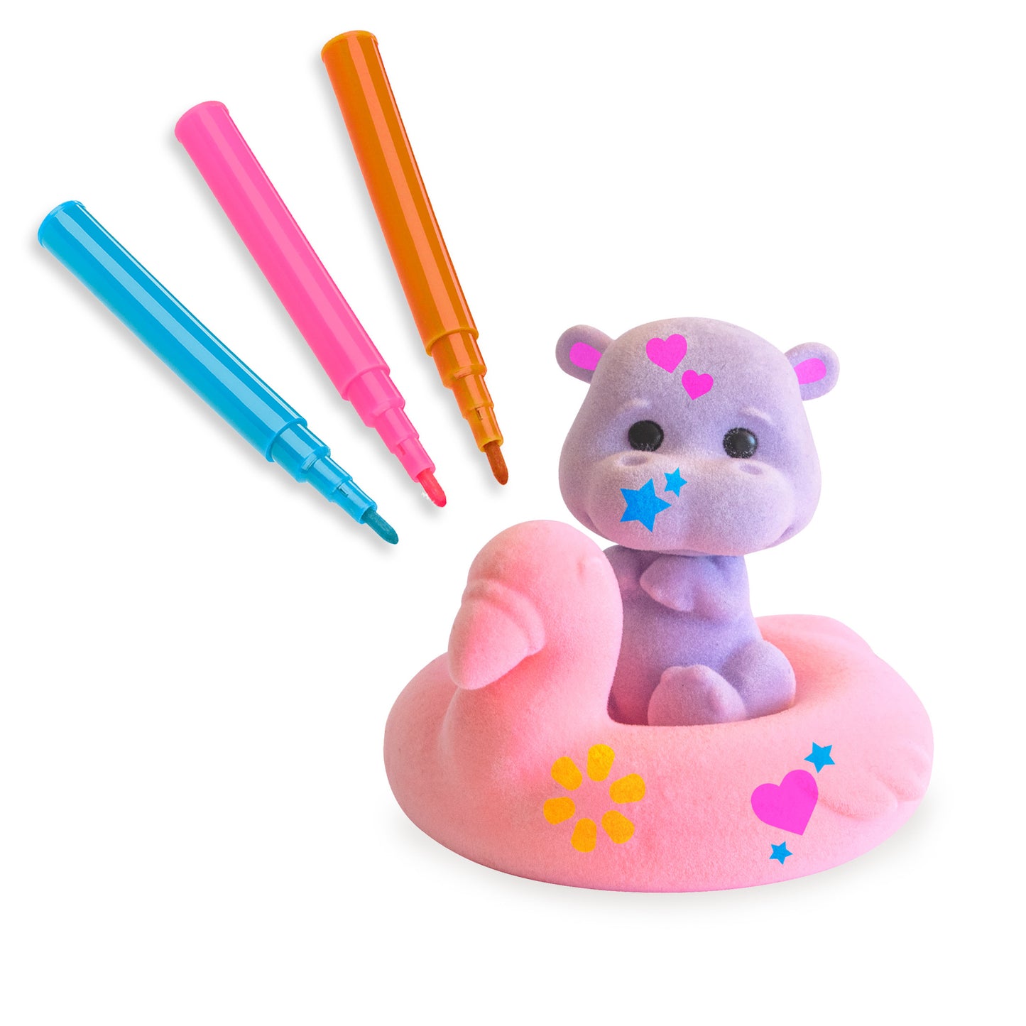 Fuzzikins Floaties Hippo/Flamingo