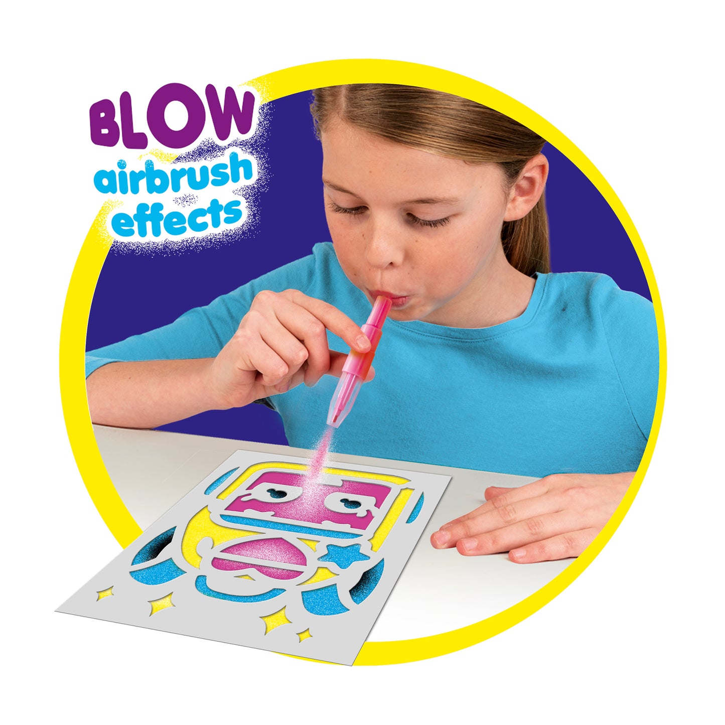 BLOPENS Cute Mini Kit – Sweet Airbrush Art Set for Kids