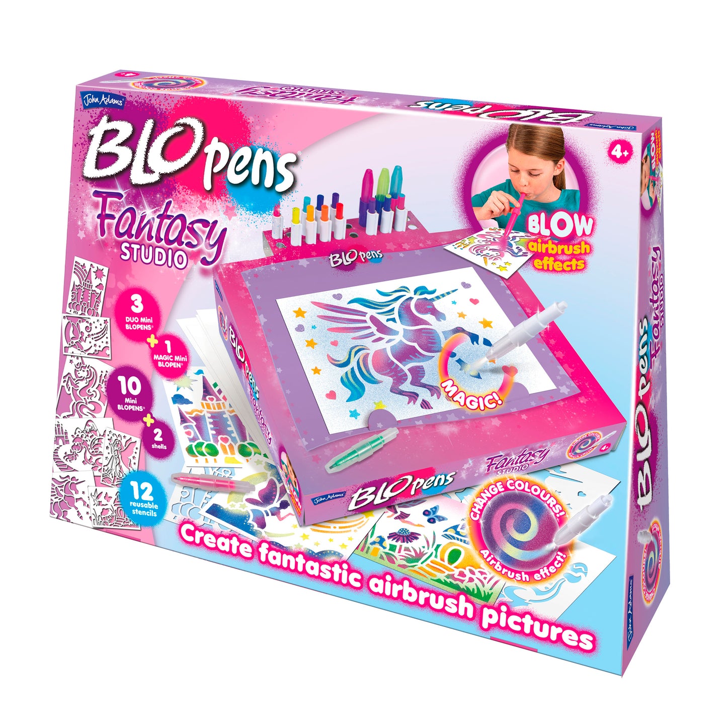 BLOPENS Fantasy Studio – Colour Change Airbrush Art Set