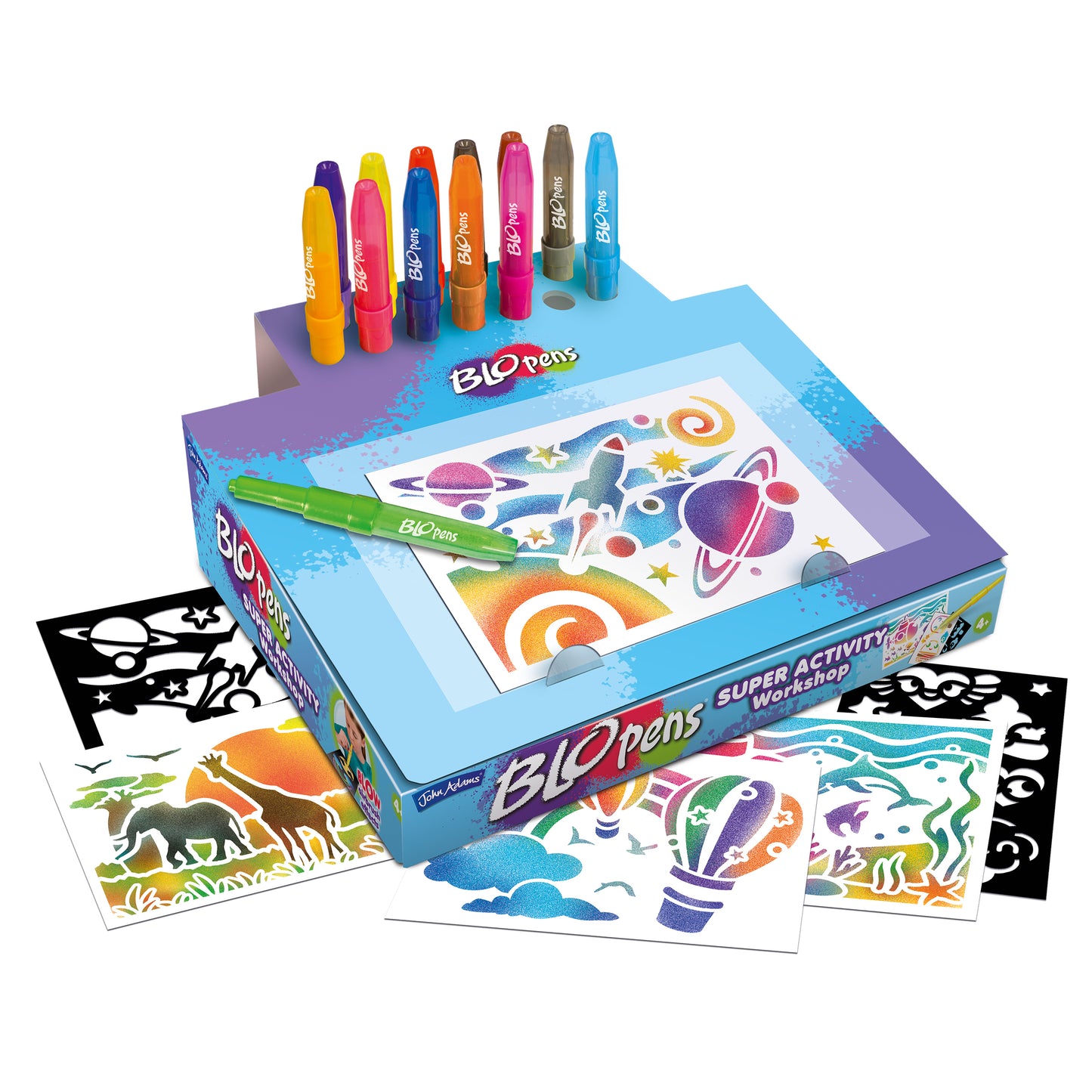 BLOPENS Super Activity Workshop – Complete Airbrush Craft Kit