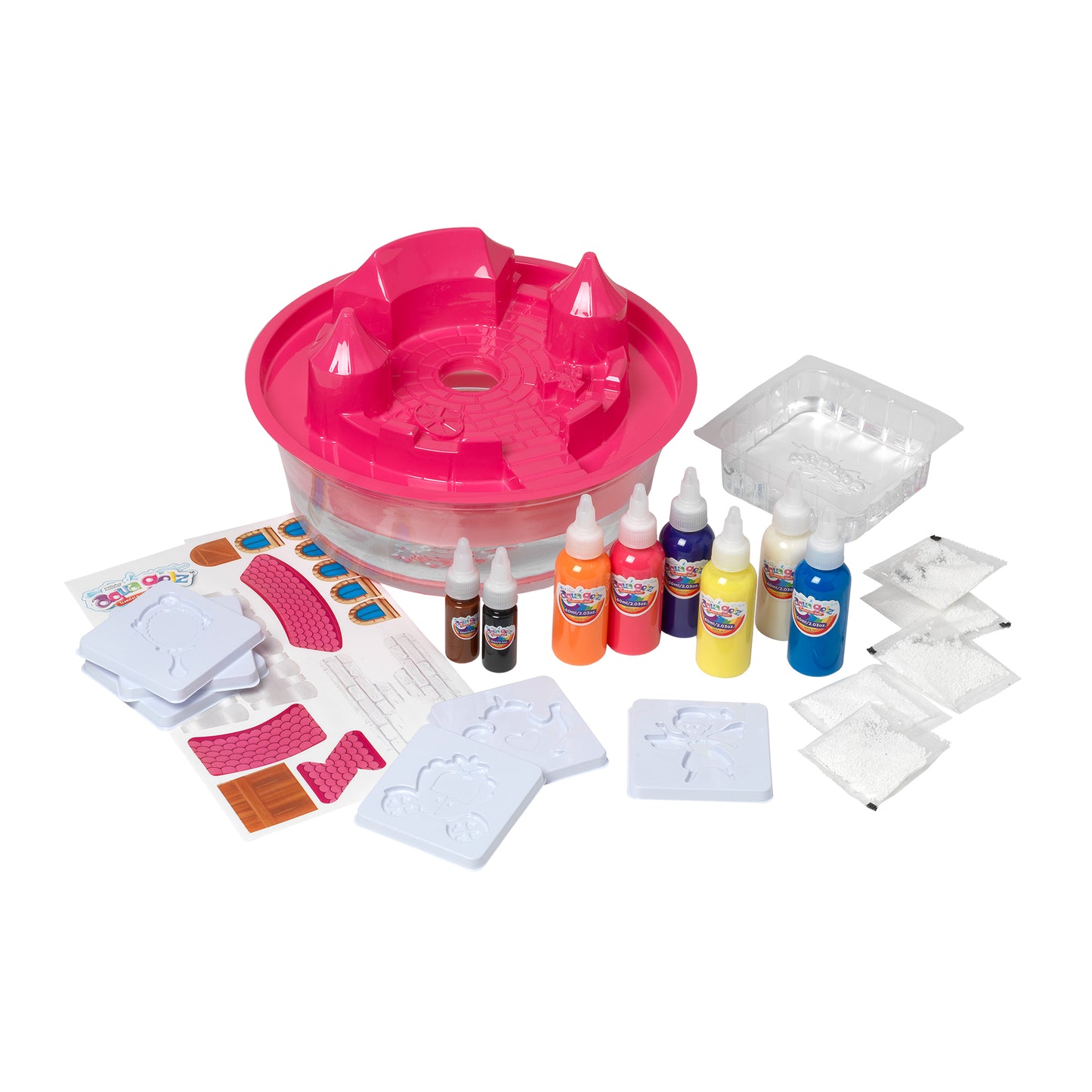 Aqua Gelz Deluxe Castle Playset – Squishy Kit for Kids