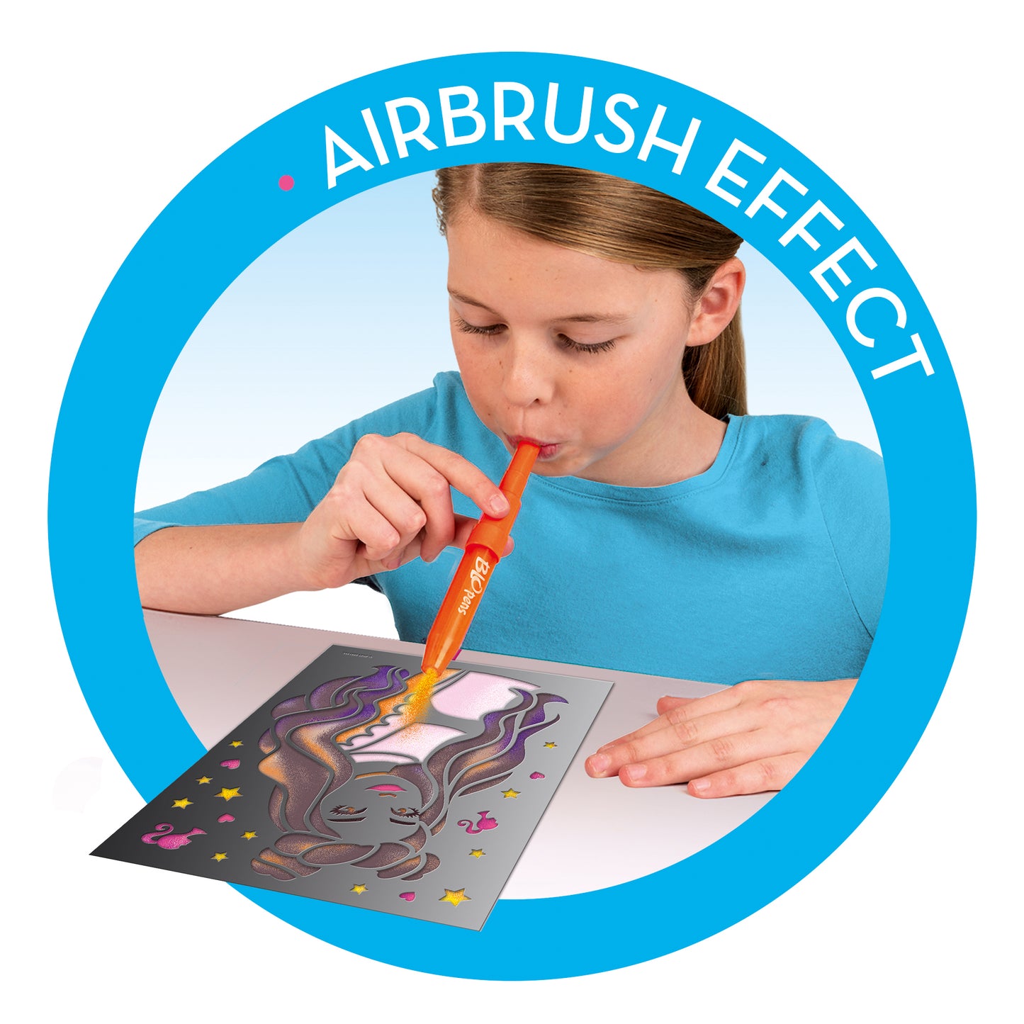 BLOPENS Barbie Activity Workshop – Creative Airbrush Craft Kit