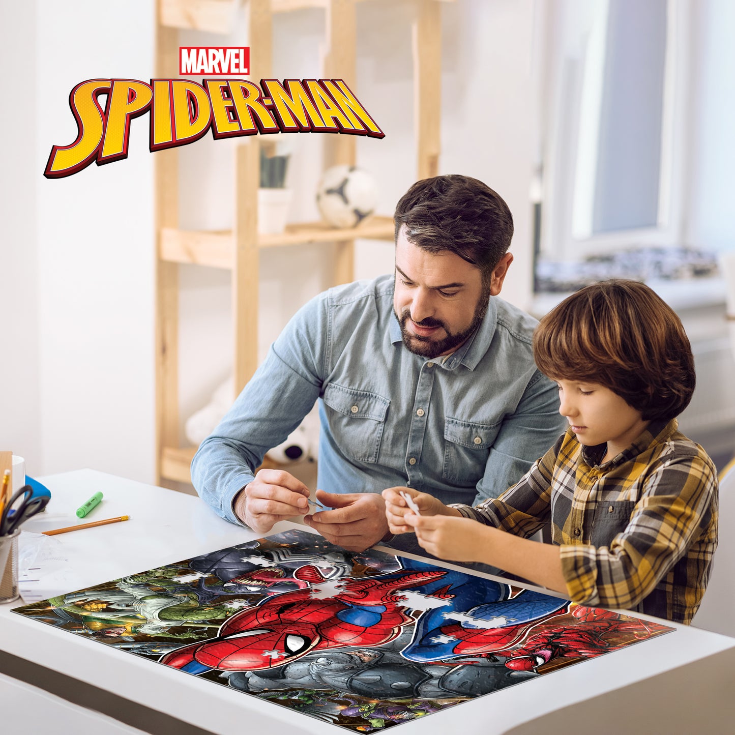 Prime 3D Marvel Spider-Man - Villans 500 Piece Puzzle