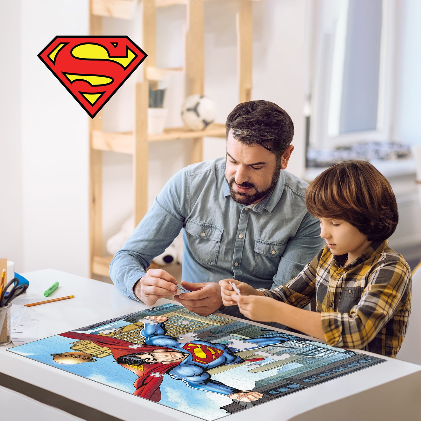 Prime 3D DC Comics Superman 500 Piece Puzzle