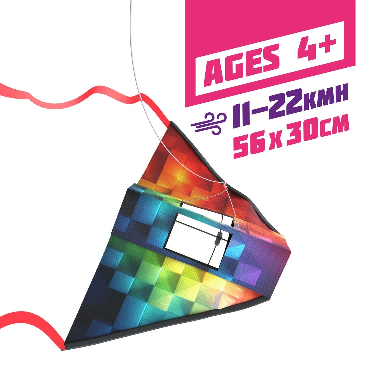Delta Box Mini Nylon Kite