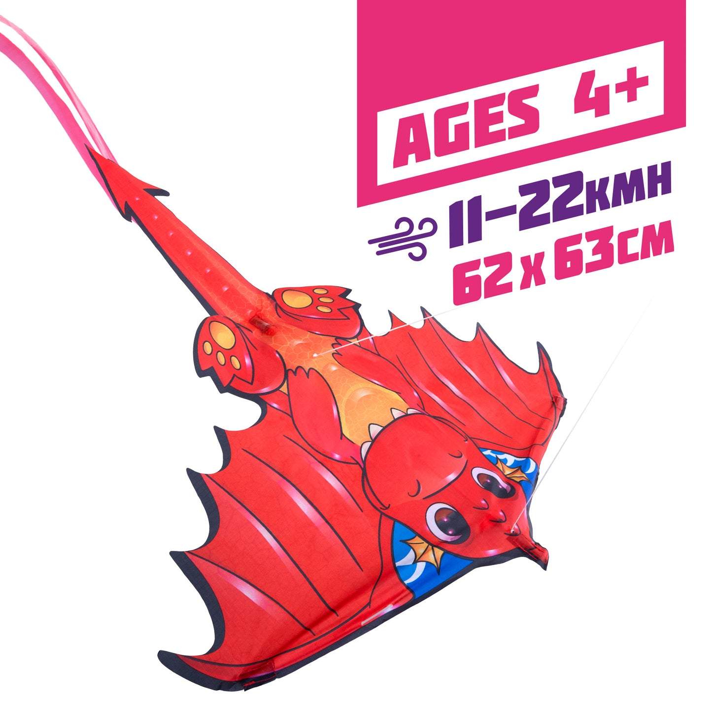 Dragon Mini Nylon Kite