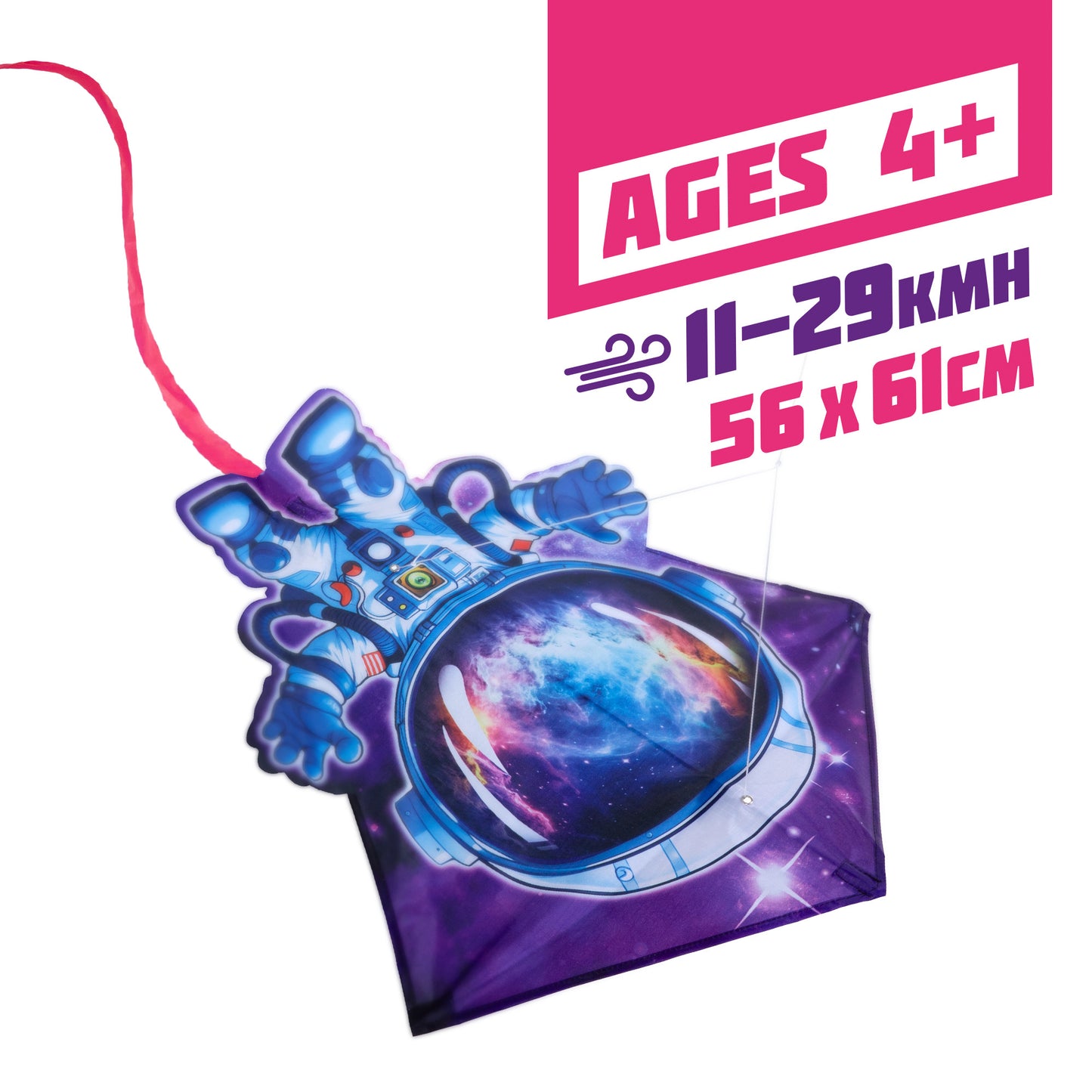 Astronaut Pop Up Shaped Kite