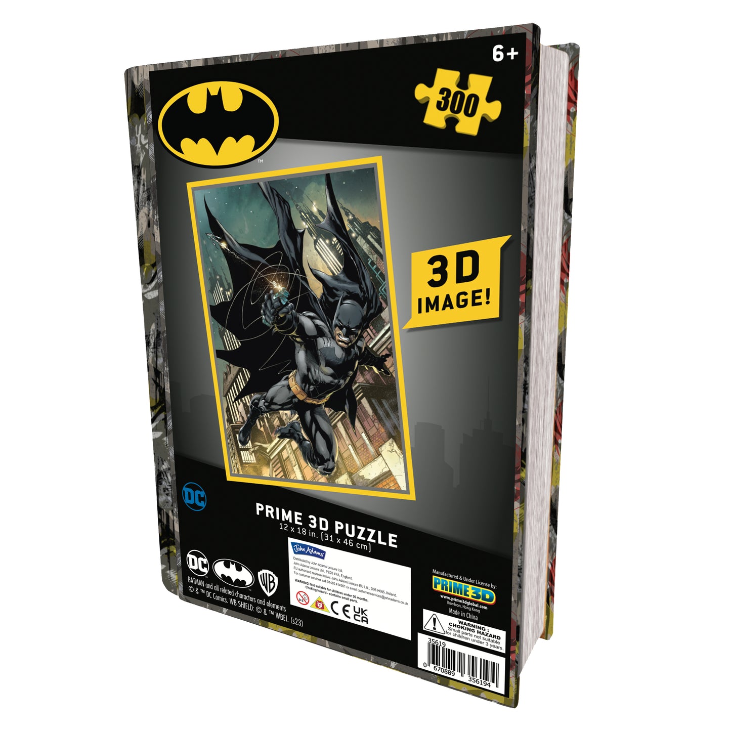 PRIME 3D DC Comics Batman Book Tin 300 pc Puzzle