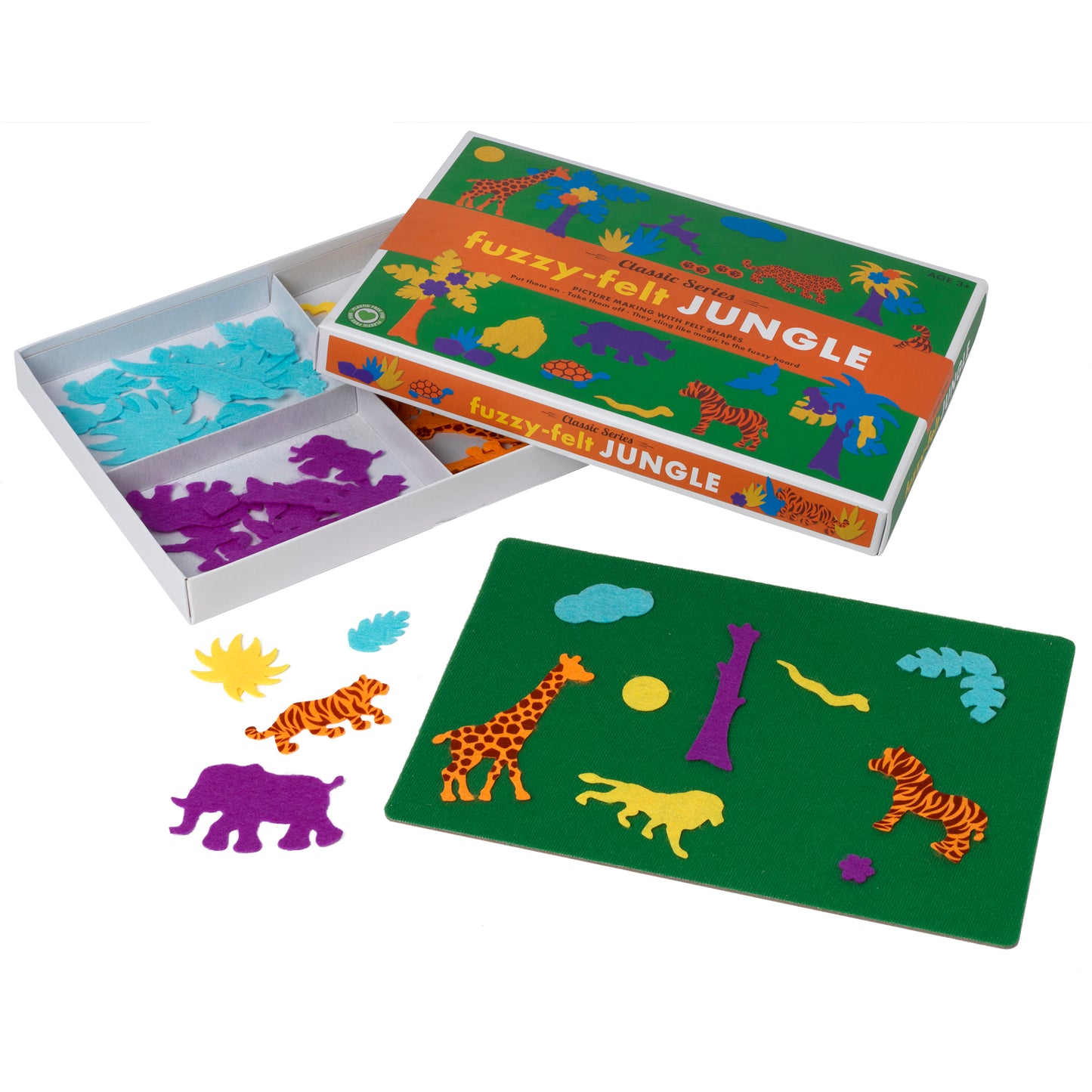 Fuzzy-Felt Retro - Jungle