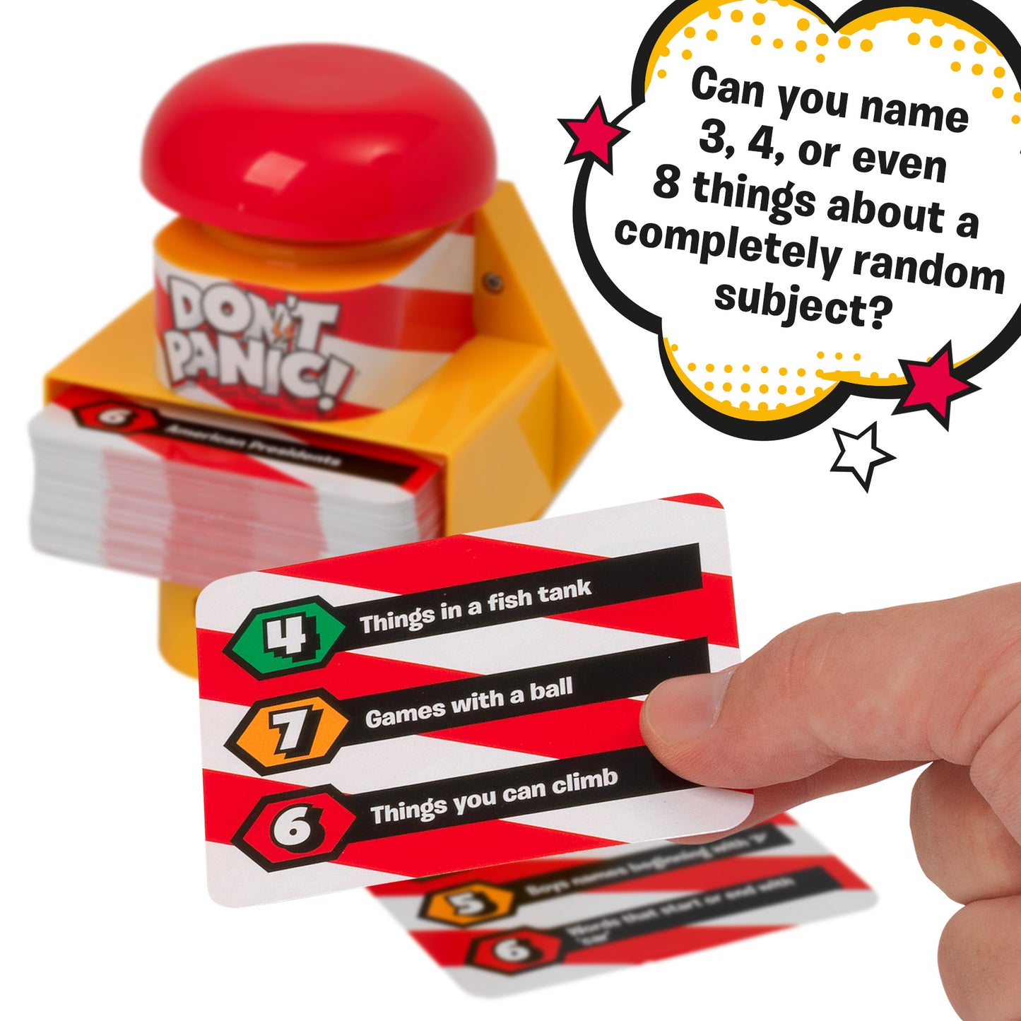 Don't Panic - The quick thinking naming board game