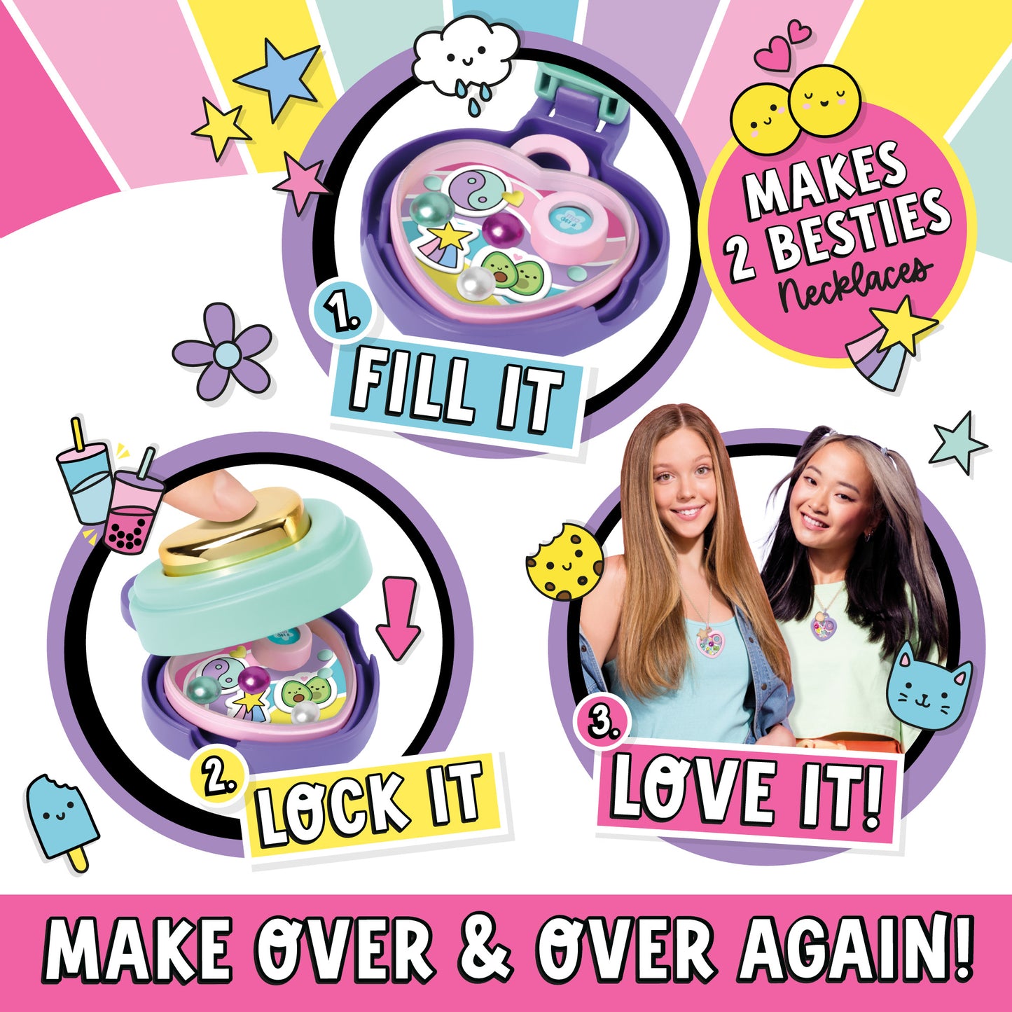 Lockitz Besties Necklace Kit