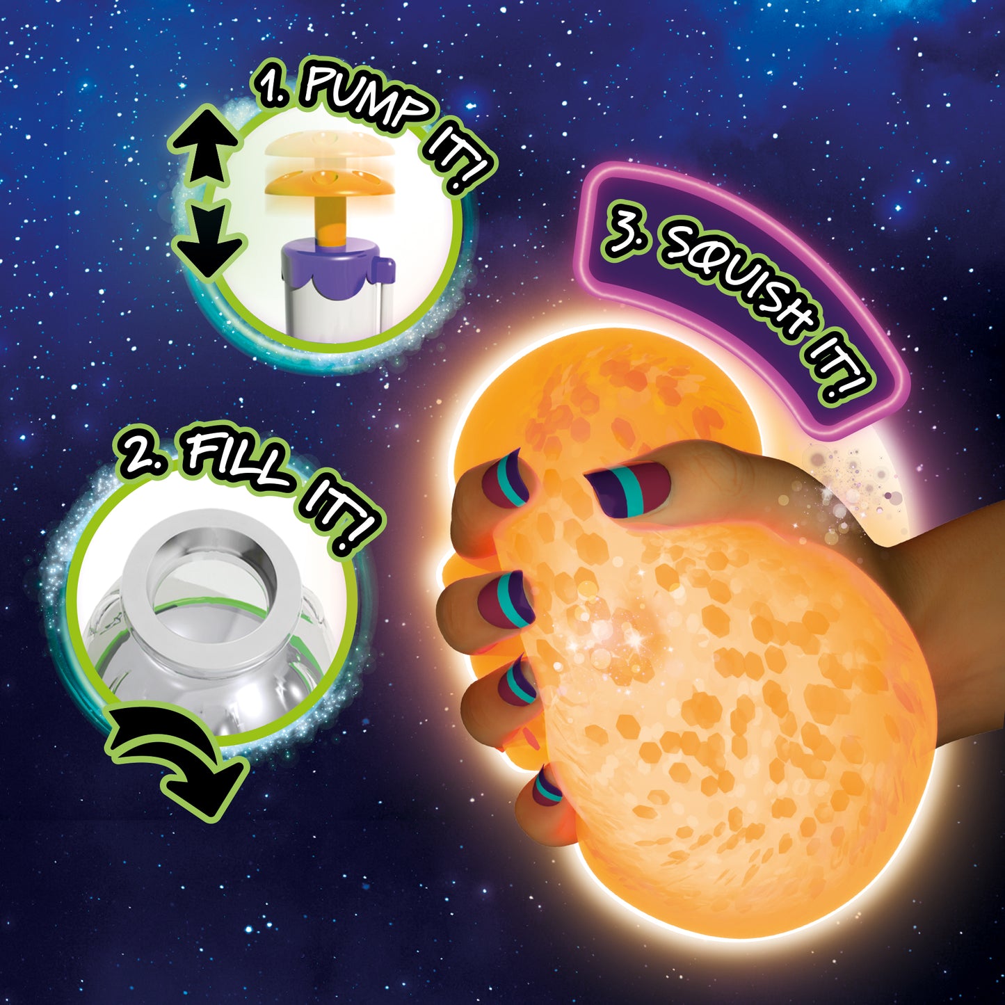 Doctor Squish Glow It Squishy Maker