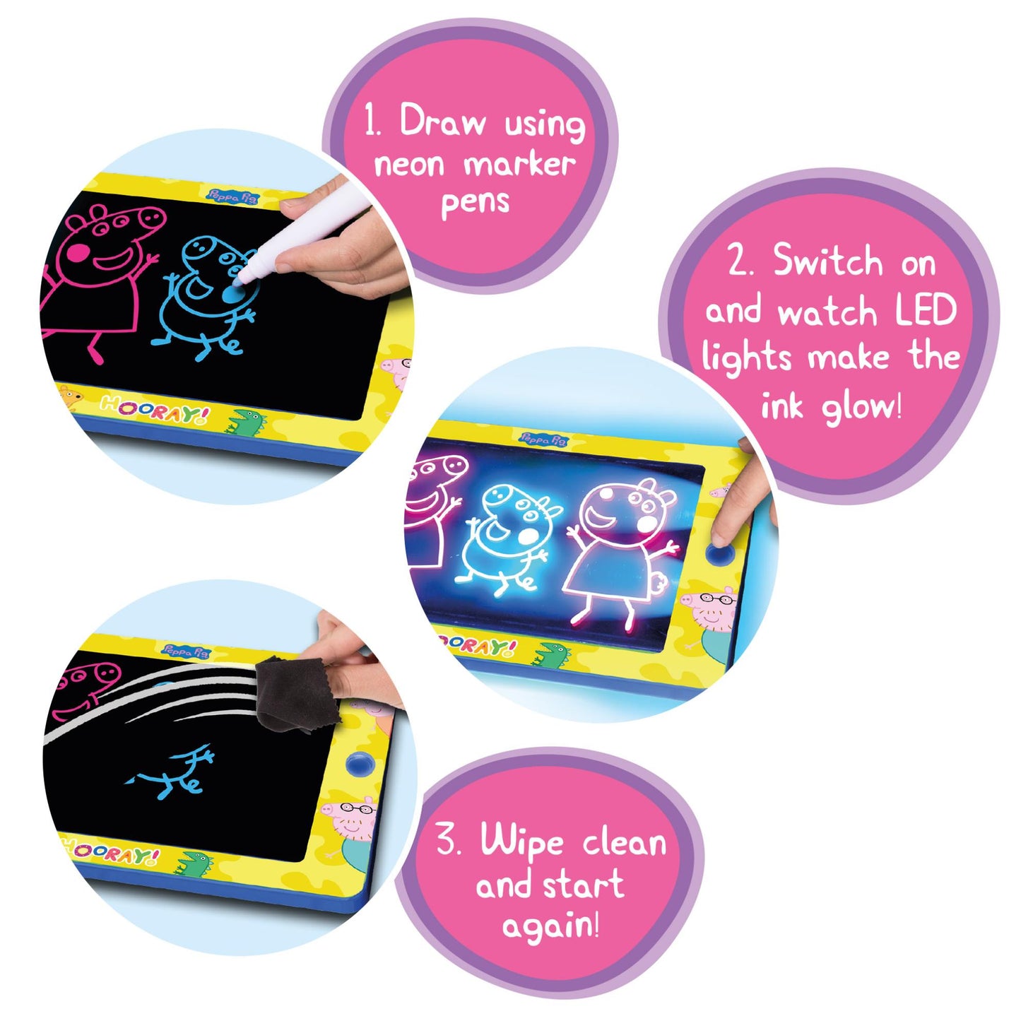 GLOWPAD Peppa Pig