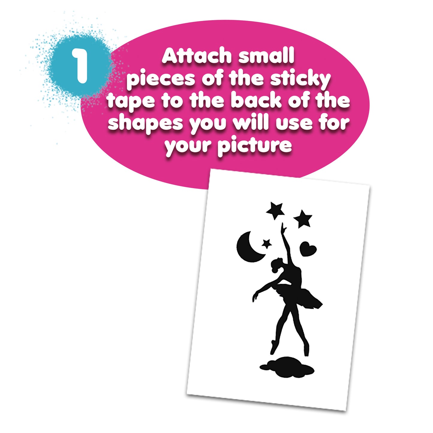BLOPENS Silhouette Stencil Set – Airbrush Scene Creation Kit