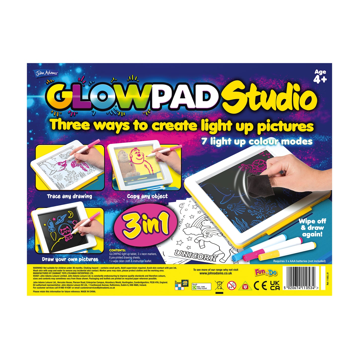 GLOWPAD 3-in-1 Studio