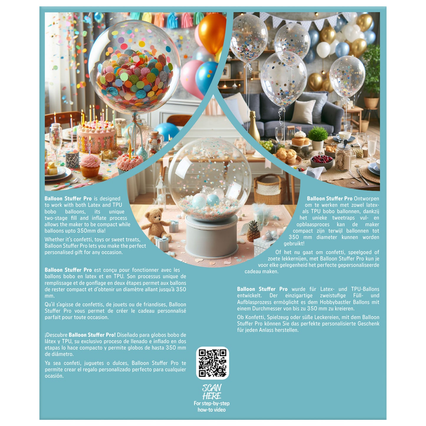 Balloon Stuffer Pro - Create professional-quality balloon displays