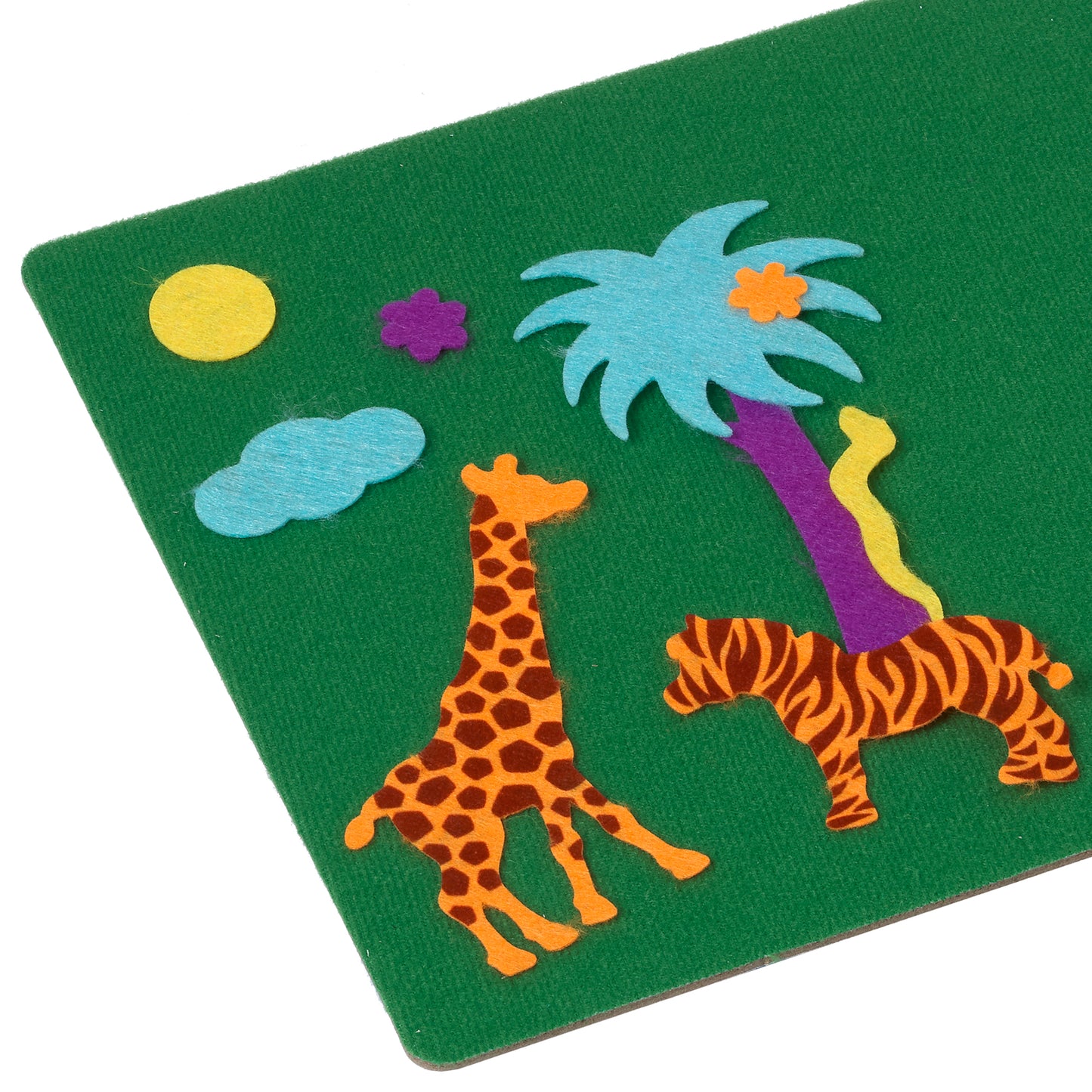 Fuzzy-Felt Retro - Jungle