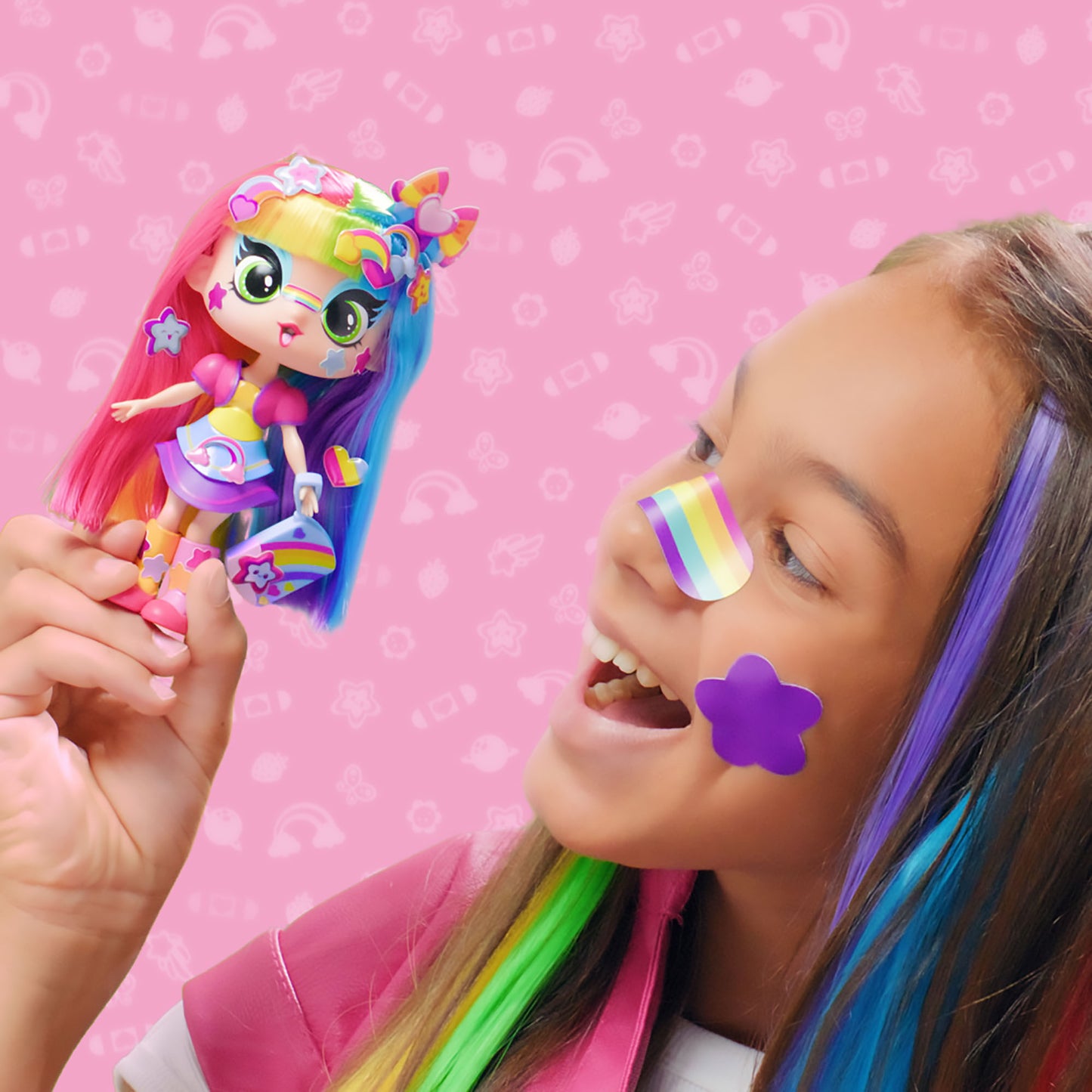 Decora Girlz 5" Fashion Doll – Celestia - with Stickers & Accessories