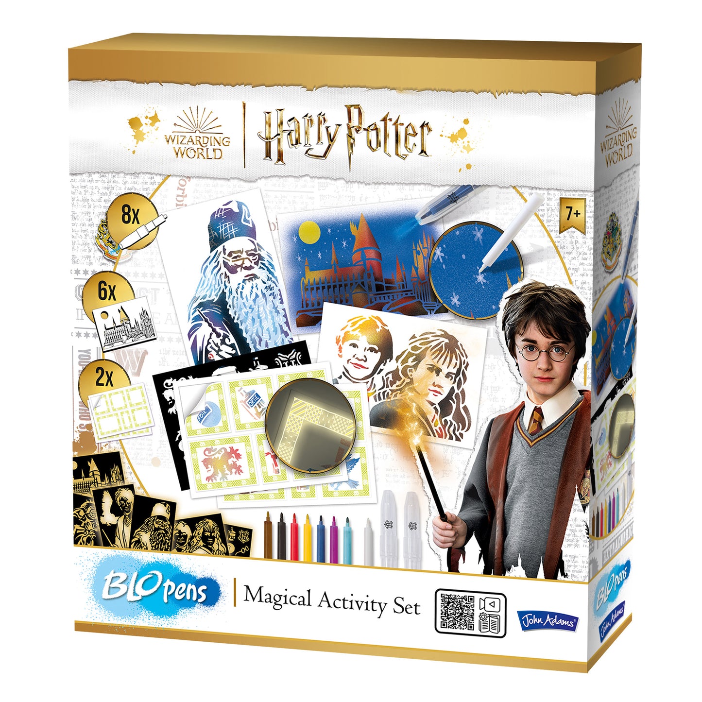 BLOPENS Harry Potter Magical Activity Set – Airbrush Art Kit