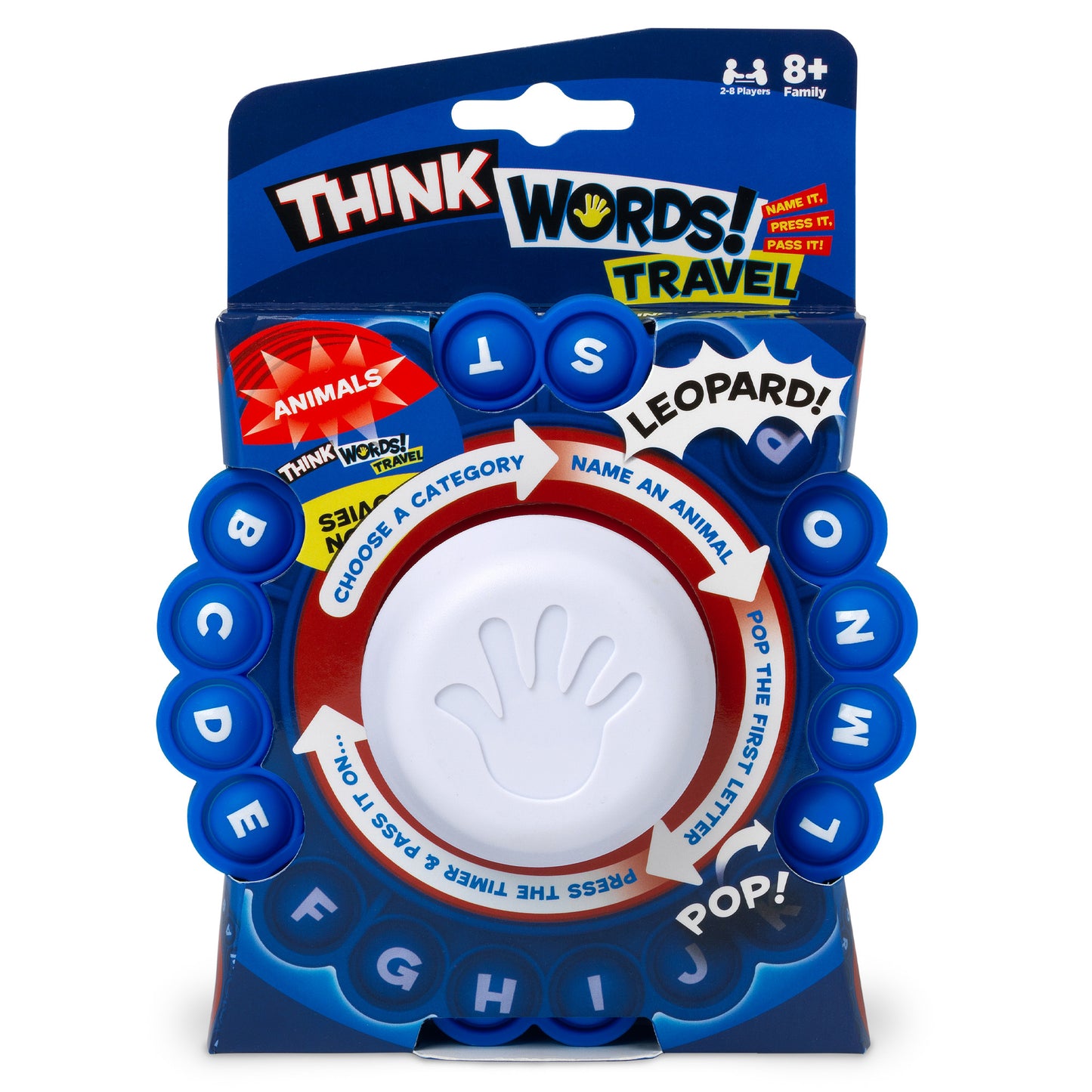 Think Words Travel Game