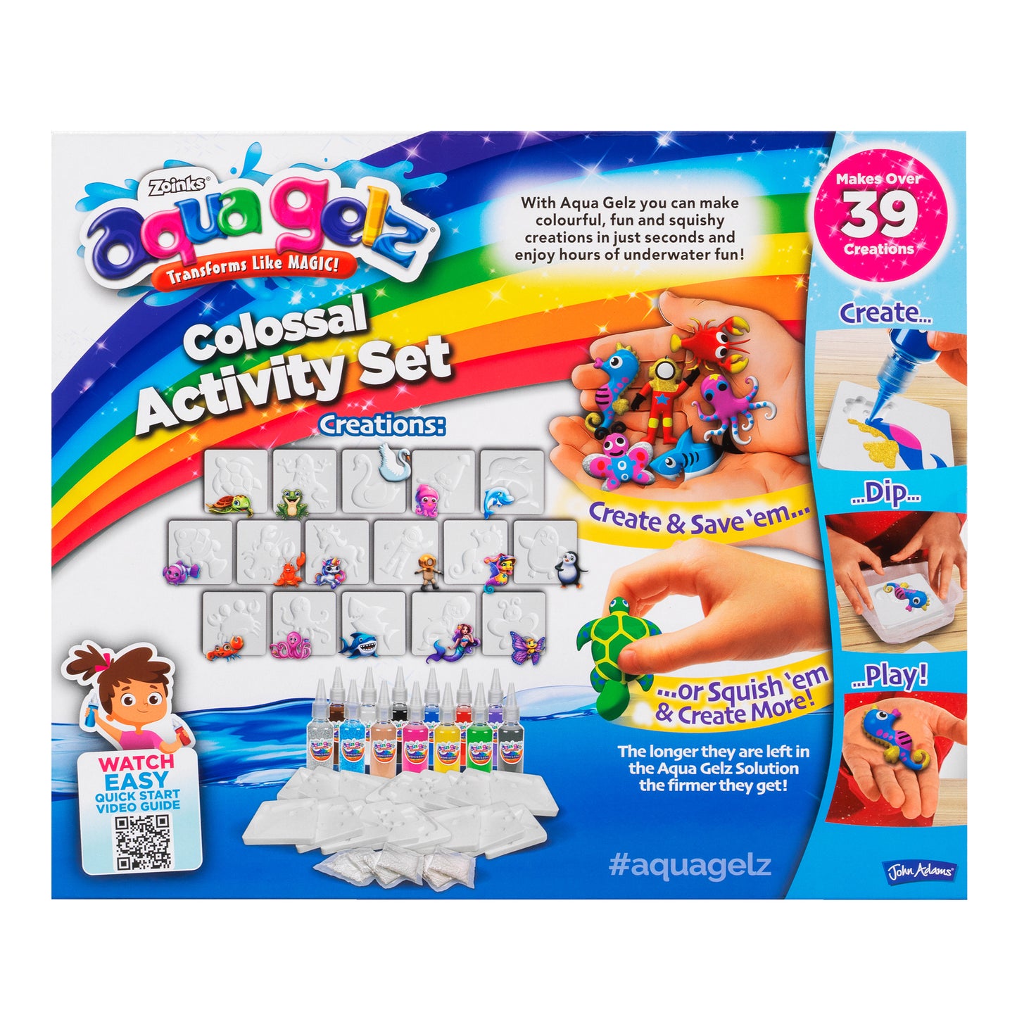 Aqua Gelz Colossal Activity Set – Mega Craft Set