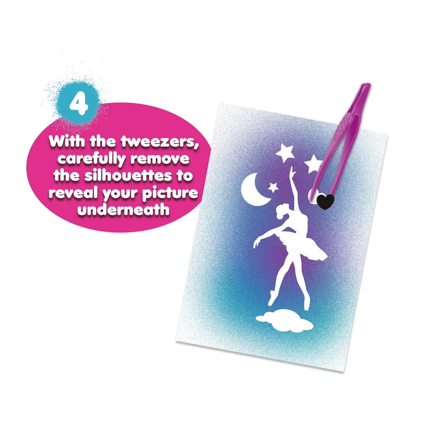 BLOPENS Silhouette Stencil Set – Airbrush Scene Creation Kit