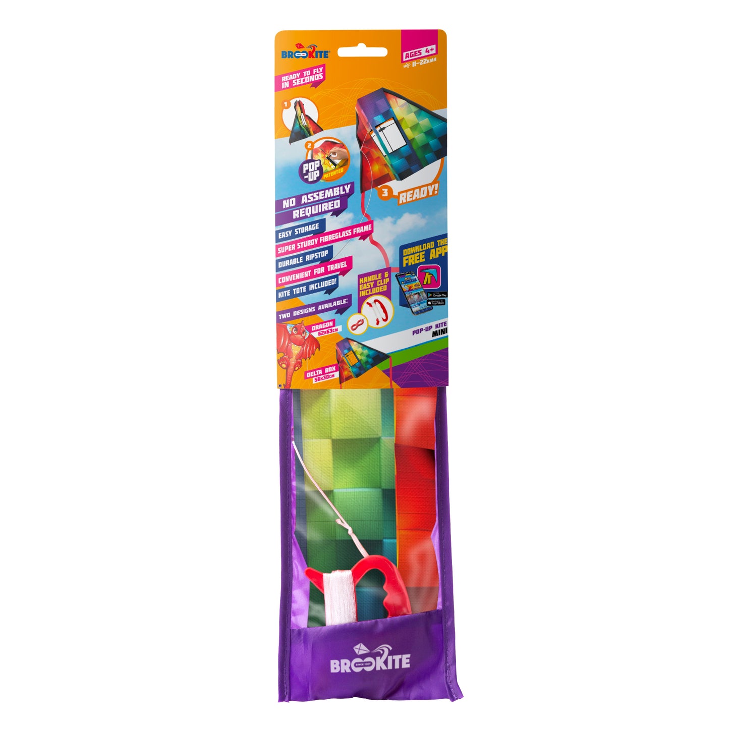 Delta Box Mini Nylon Kite