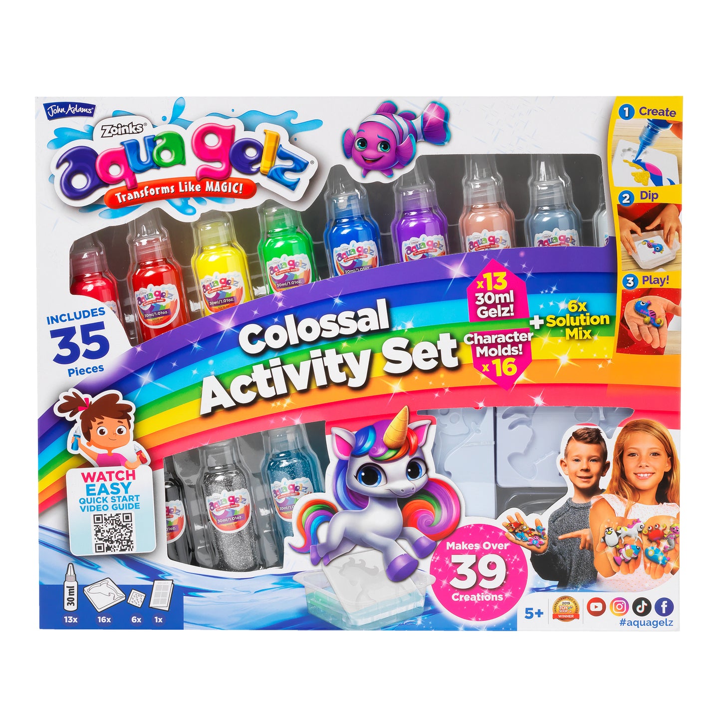 Aqua Gelz Colossal Activity Set – Mega Craft Set