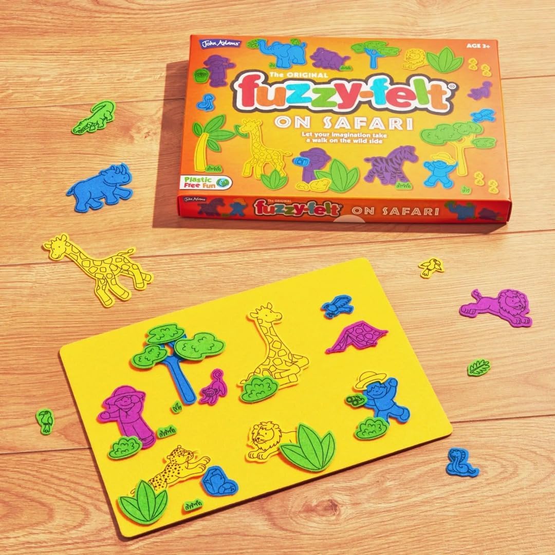 Fuzzy-Felt On Safari
