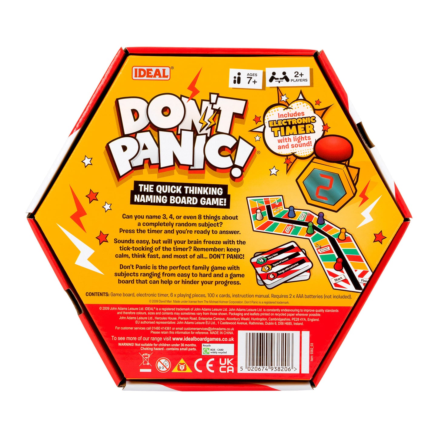 Don't Panic - The quick thinking naming board game