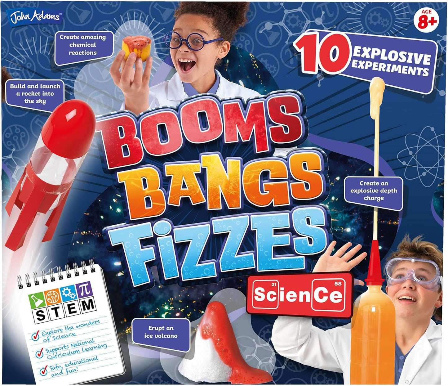 Booms, Bangs, Fizzes Science Kit