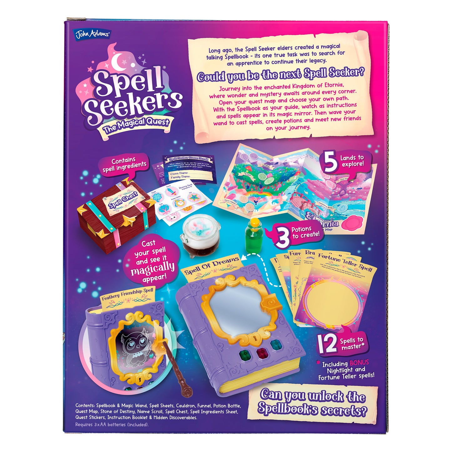 Spell Seekers Interactive Talking Spellbook